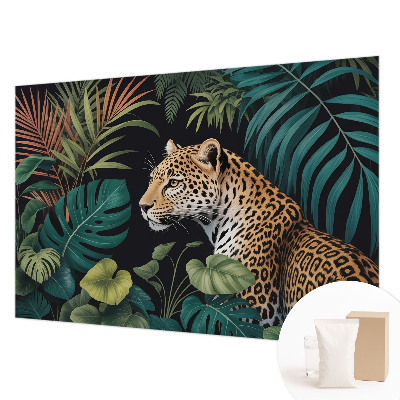 Vliesová tapeta Exotický leopard