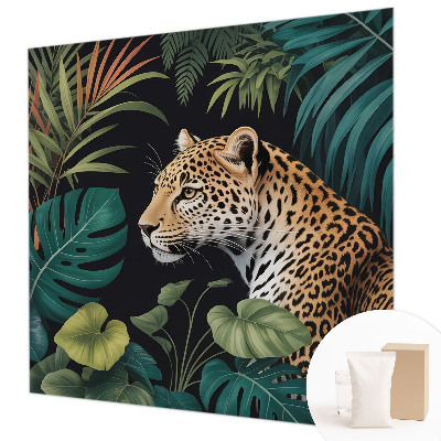 Vliesová tapeta Exotický leopard