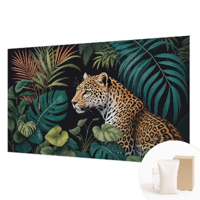 Vliesová tapeta Exotický leopard