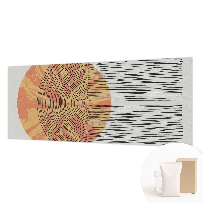 Fototapeta do obývačky Kruh s čiarami