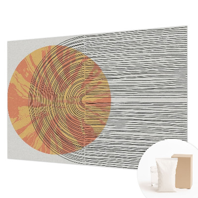 Fototapeta do obývačky Kruh s čiarami