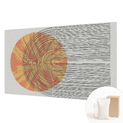 Fototapeta do obývačky Kruh s čiarami