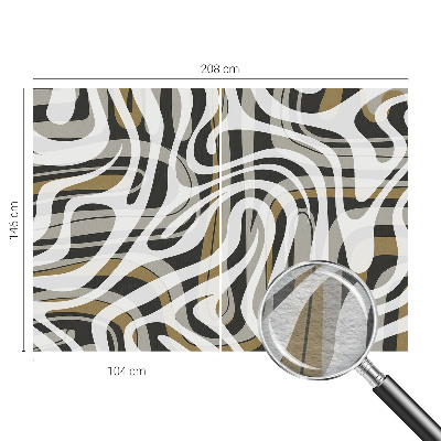 Vliesová fototapeta do spálne Abstraktné čiary