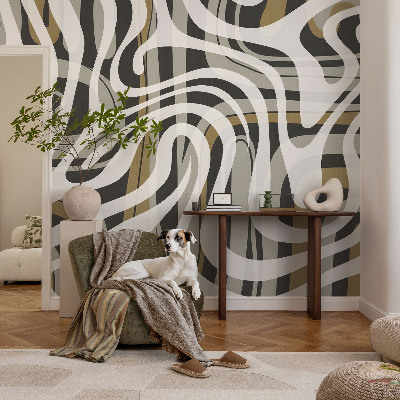 Vliesová fototapeta do spálne Abstraktné čiary