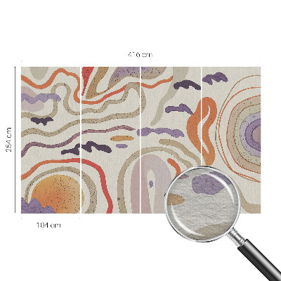 Dekoratívna fototapeta na stenu Abstraktné vzory