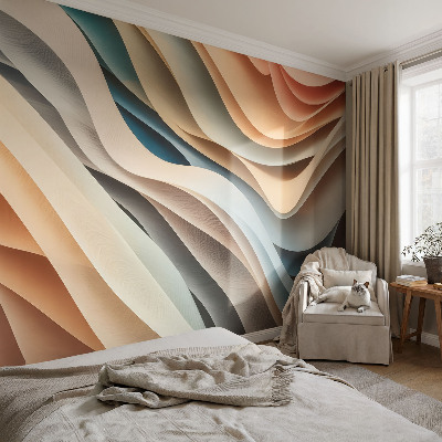 Fotografická tapeta vliesová Vlnité tvary