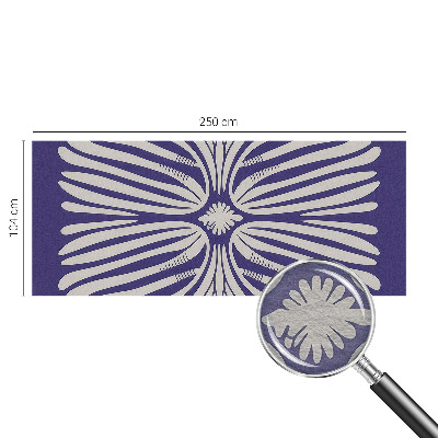 Vliesová fototapeta s potlačou Kvetinová symetria