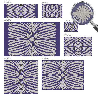 Vliesová fototapeta s potlačou Kvetinová symetria