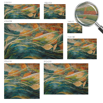 Fototapeta s potlačou na vliese Jesenná krajina