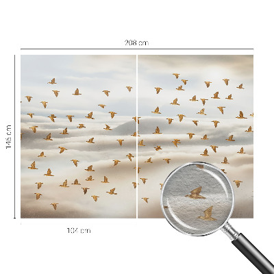 Moderná fototapeta Vtáky za letu