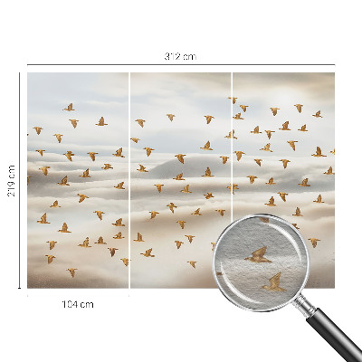 Moderná fototapeta Vtáky za letu