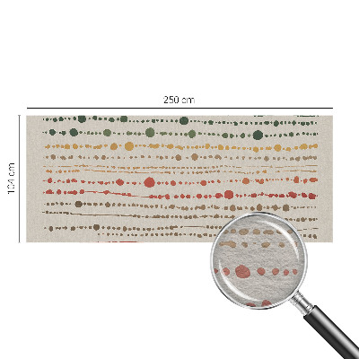 Fototapeta na mieru do obývačky Farebné bodky