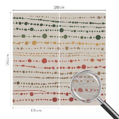 Fototapeta na mieru do obývačky Farebné bodky