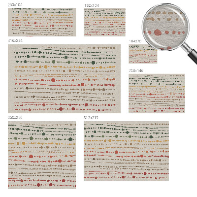 Fototapeta na mieru do obývačky Farebné bodky