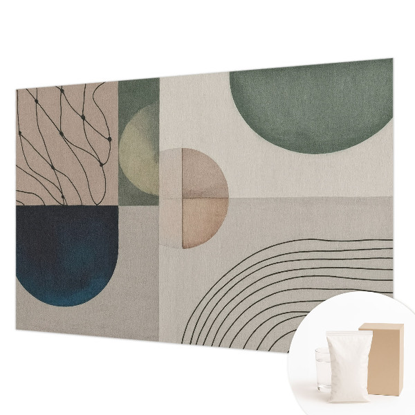 Moderná fototapeta na mieru Geometrické tvary