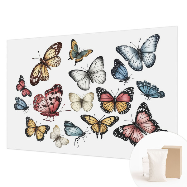 Fototapeta na mieru do spálne Rajské motýle