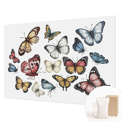 Fototapeta na mieru do spálne Rajské motýle