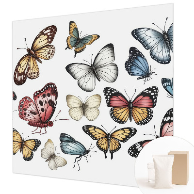 Fototapeta na mieru do spálne Rajské motýle