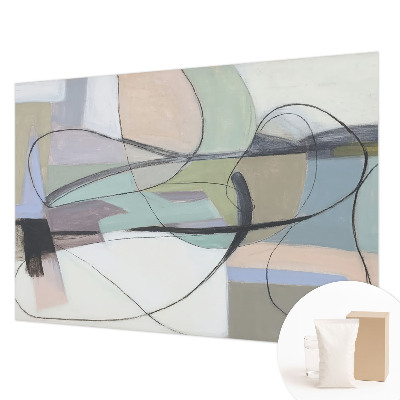 Luxusná tapeta Pastelové čiary