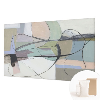 Luxusná tapeta Pastelové čiary