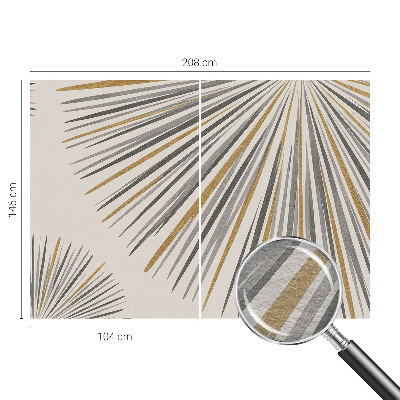 Tapeta na stenu Geometrické vejáre