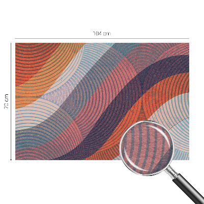 Vliesová fototapeta Farebné vlny