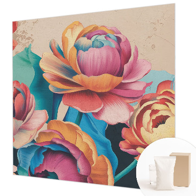 Vliesová tapeta na stenu Kvetinová harmónia