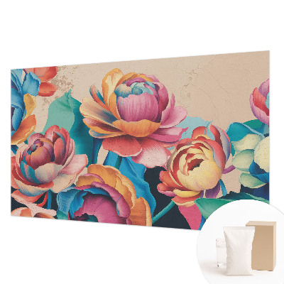 Vliesová tapeta na stenu Kvetinová harmónia