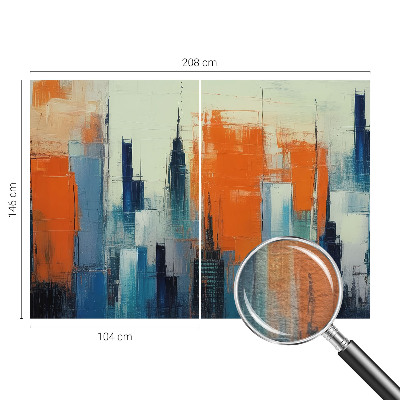 Fototapeta do obývačky Abstraktné mesto