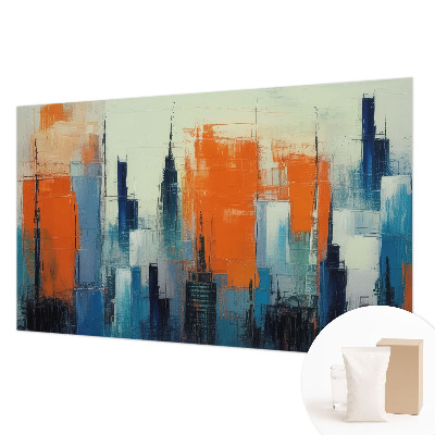 Fototapeta do obývačky Abstraktné mesto