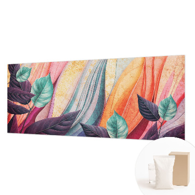 Vliesová fototapeta do spálne Abstraktné listy