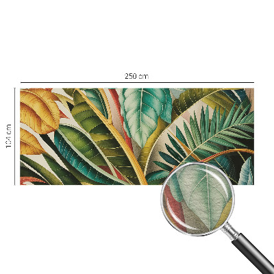 Fotografická tapeta na vliese Exotické listy