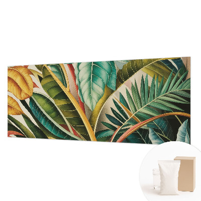 Fotografická tapeta na vliese Exotické listy