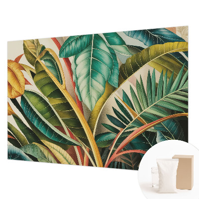 Fotografická tapeta na vliese Exotické listy