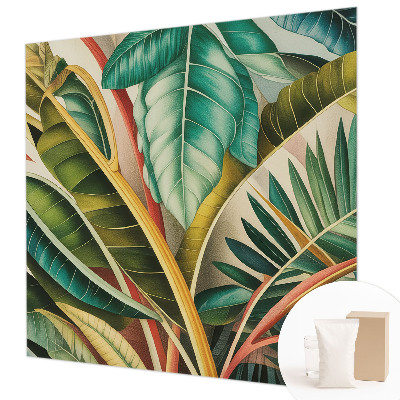 Fotografická tapeta na vliese Exotické listy
