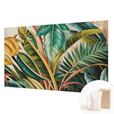 Fotografická tapeta na vliese Exotické listy