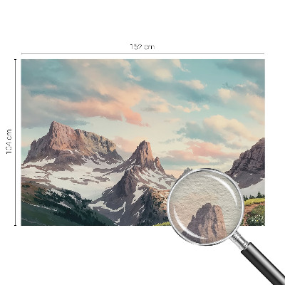 Fototapeta s potlačou na vliese Horská panoráma