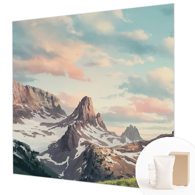 Fototapeta s potlačou na vliese Horská panoráma