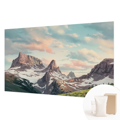 Fototapeta s potlačou na vliese Horská panoráma