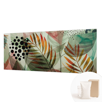 Dekoratívna fototapeta na stenu Abstraktné listy