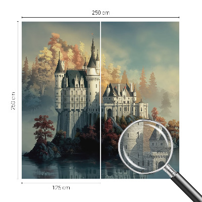 Vliesová fototapeta na stenu Rozprávkový hrad