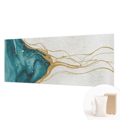 Moderná fototapeta Tyrkysové čiary