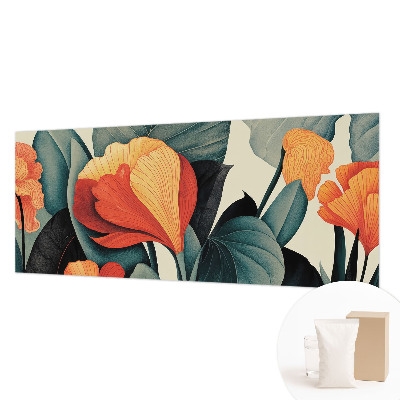 Luxusná tapeta Farebné kvety