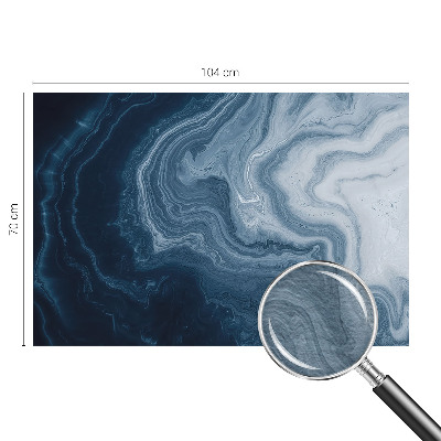 Fototapeta na stenu Modré vlny