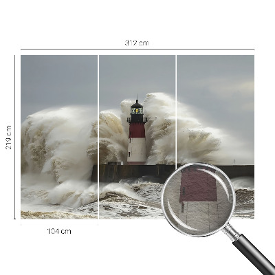 Fototapeta na mieru Morské vlny