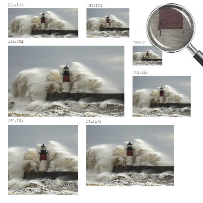 Fototapeta na mieru Morské vlny