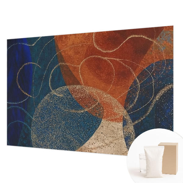 Fototapeta do spálne Farebné formy