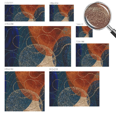 Fototapeta do spálne Farebné formy