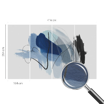 Fotografická tapeta vliesová Farebné abstrakcie