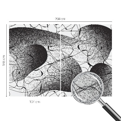 Vliesová fototapeta pre deti Abstraktný vzor